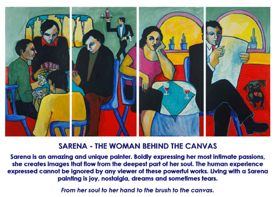 Sarena at Gallery 444 Oct 28, 2011 invitation
