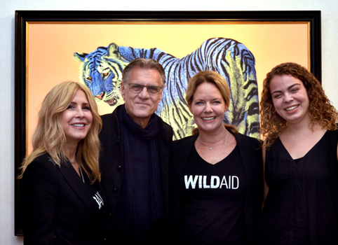 Helmut Koller and WildAid staff