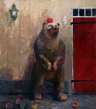 Bear At The Front Door